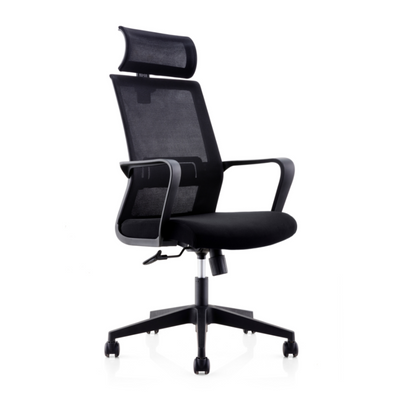 High Back Office Chair With Headrest