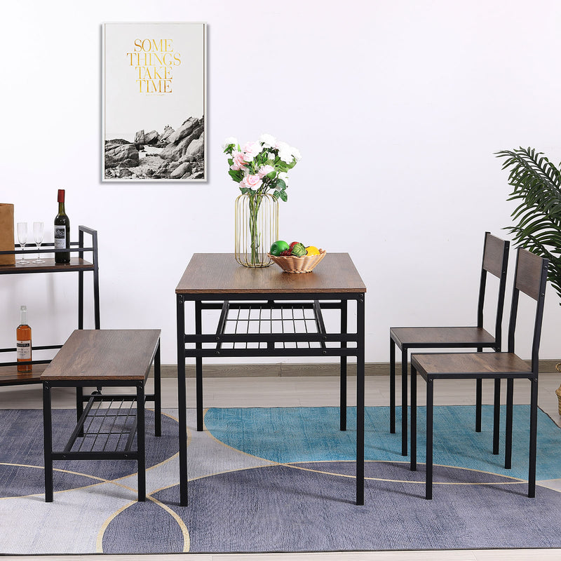 Full view of Sana dining table with all seating – ideal for NZ interiors