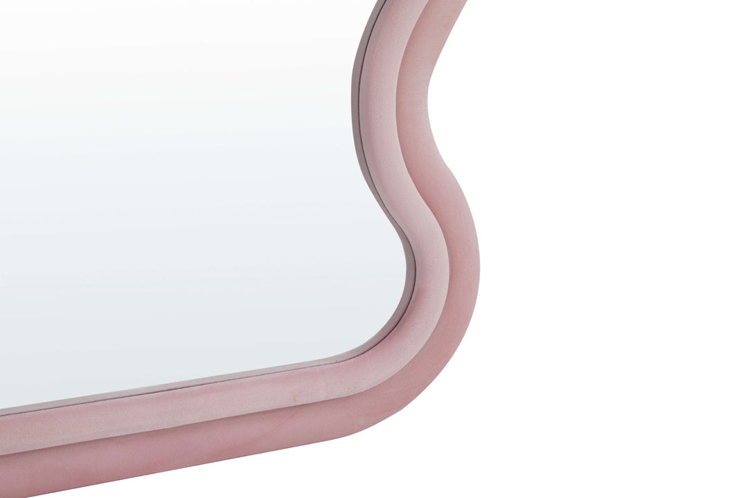 Sierra Wavy Full Length Dressing Mirror - Pink – Space General