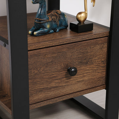 	Pull-out drawer feature on the Slimline bookshelf – sleek and practical for NZ users