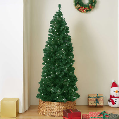 Sleek Fir Pre-Lit Christmas Tree - 150cm (5Ft)