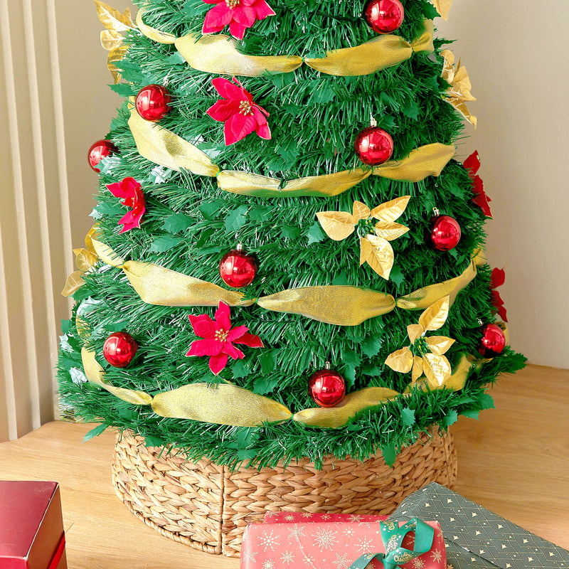 Pre-Lit Pre-Decorated Christmas Tree - 210cm (7Ft)