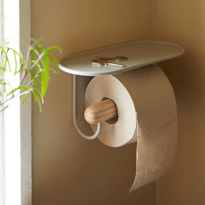 Toilet Roll Holder With Phone Holder