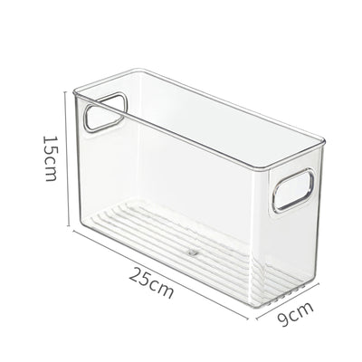 Kitchen Fridge Storage Organiser Bins (Set of 2)