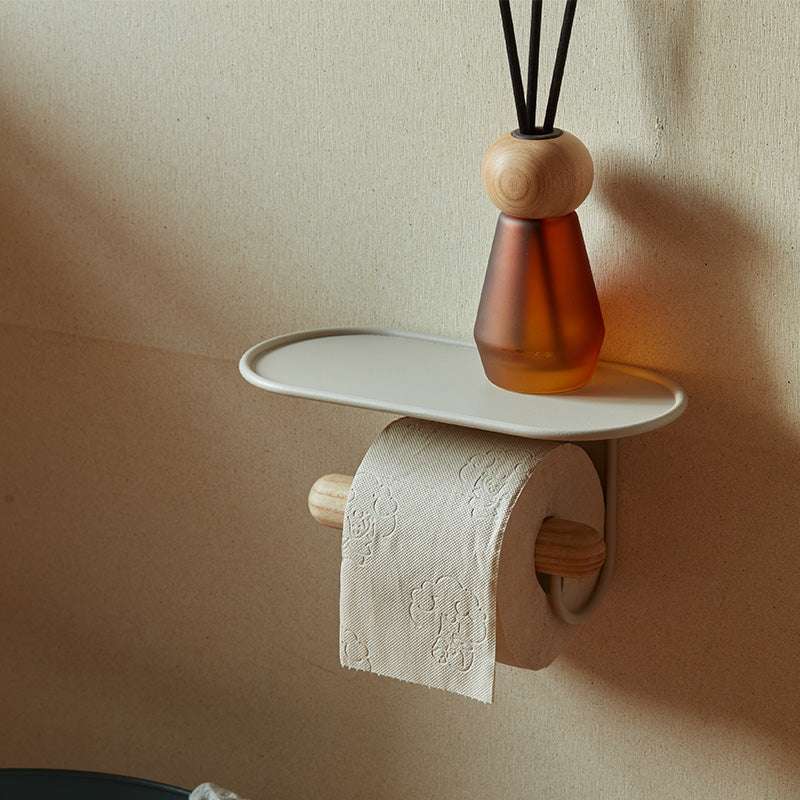 Toilet Roll Holder With Phone Holder