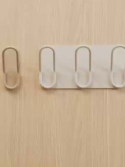 Wall Coat Hooks Grey - Large