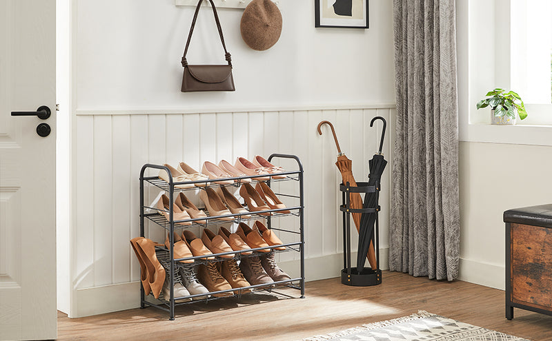 Modular Shoe Storage Organiser - 16 Pairs of Shoes