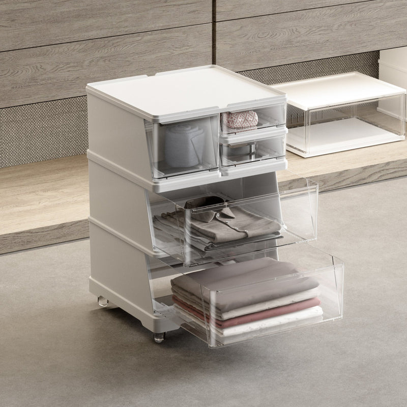 Modular Storage Organisers Nightstand Storage Solution