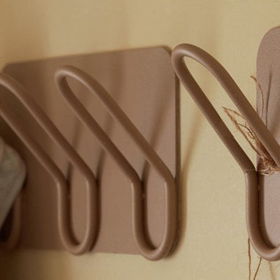 Wall Coat Hooks Pink- Large