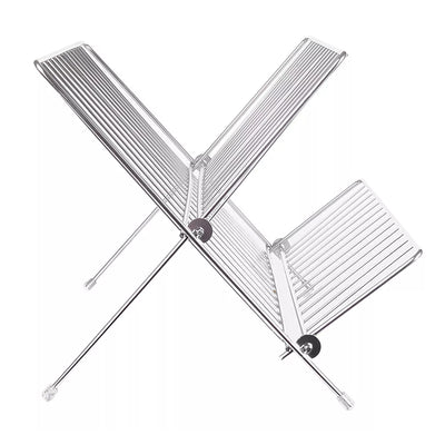 Two Tier Folding Dish Drainer Drying Rack