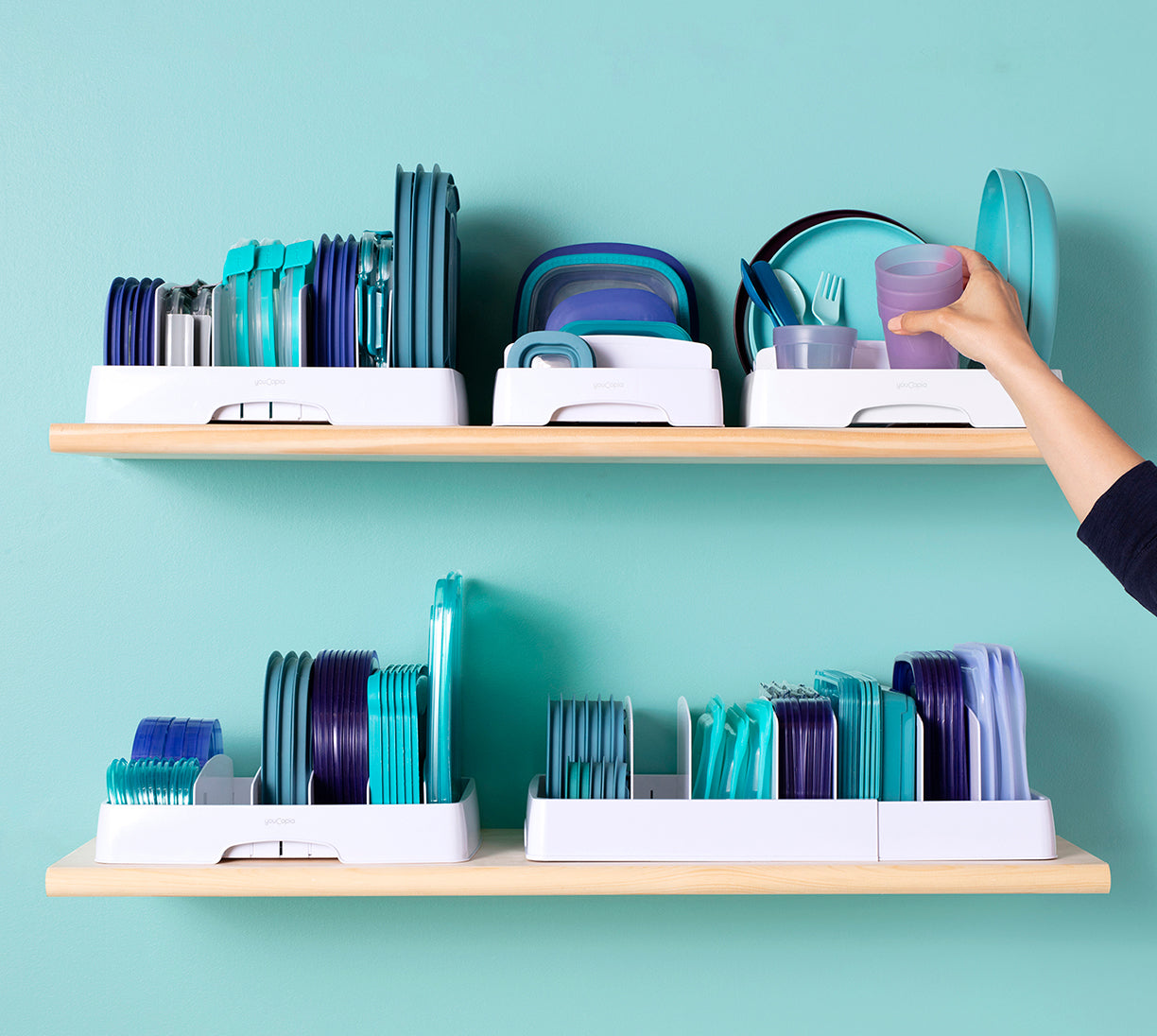 YouCopia StoraLid® Container Lid Organiser Space General