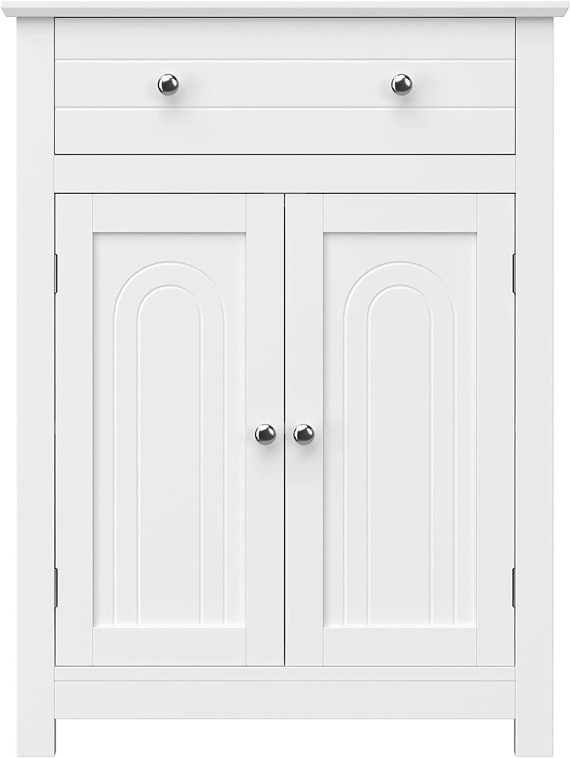 Vasagle Maisie Bathroom Free Standing Storage Cabinet - White