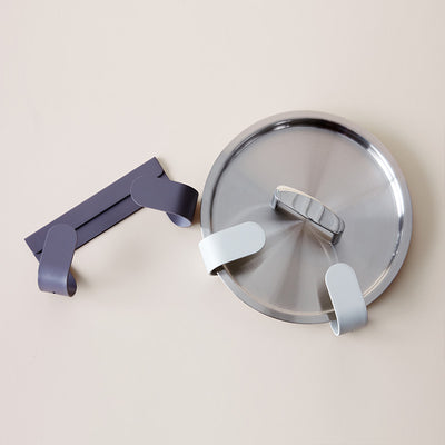 Pot Lid Holder Organiser - Grey