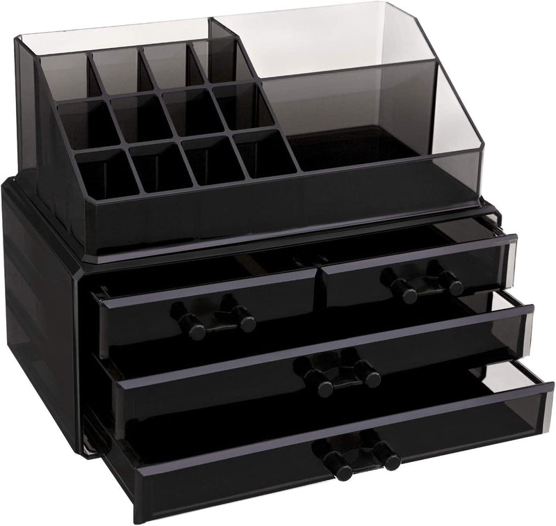 Stackable Makeup Acrylic Cosmetics Organiser Storage Box