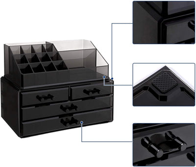 Stackable Makeup Acrylic Cosmetics Organiser Storage Box