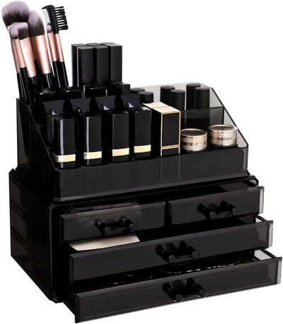 Stackable Makeup Acrylic Cosmetics Organiser Storage Box