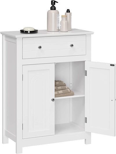 Vasagle Maisie Bathroom Free Standing Storage Cabinet - White