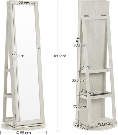 Freestanding Premium Jewellery Storage Cabinet