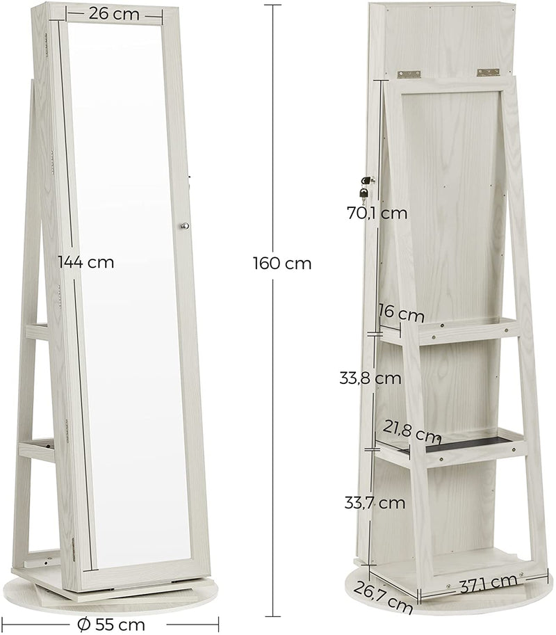 Freestanding Premium Jewellery Storage Cabinet