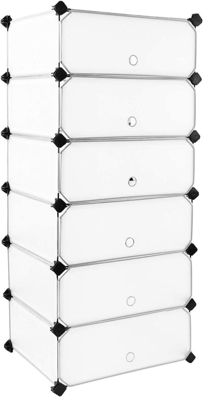 Modular Storage Shoe Rack (Set of 6)