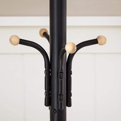 Easton Coat Rack Stand - Black