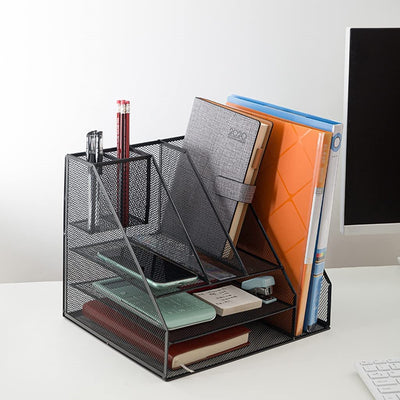 Desktop File Organiser with Pen Holder