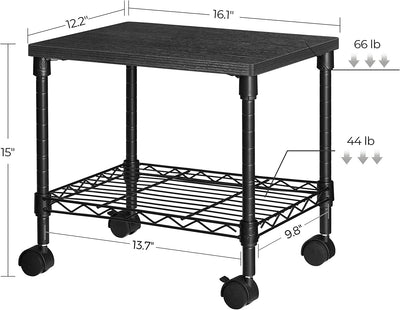 2-Tier Under-Desk Printer Stand Office Organiser