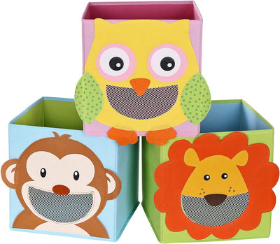 Toy Organiser Storage Box (Set of 3)