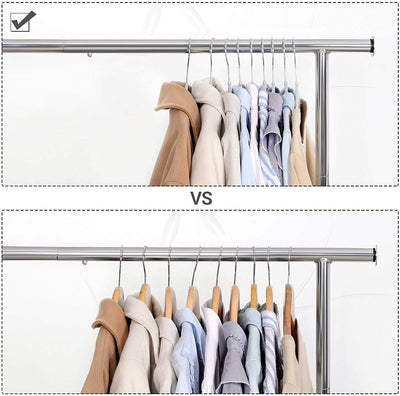 Plastic Coat Hangers Grey (Set of 50)