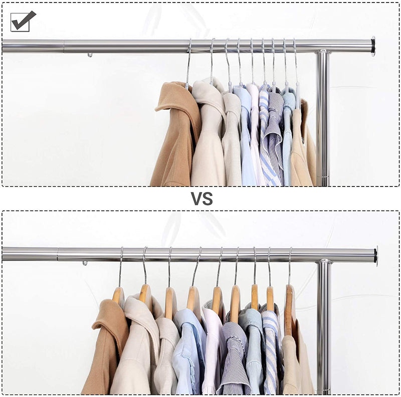 Plastic Coat Hangers Grey (Set of 50)