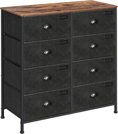 Dion Chest of 8 Drawers Industrial Style