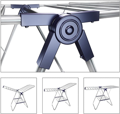 Laundry Clothes Airer with Extra Space