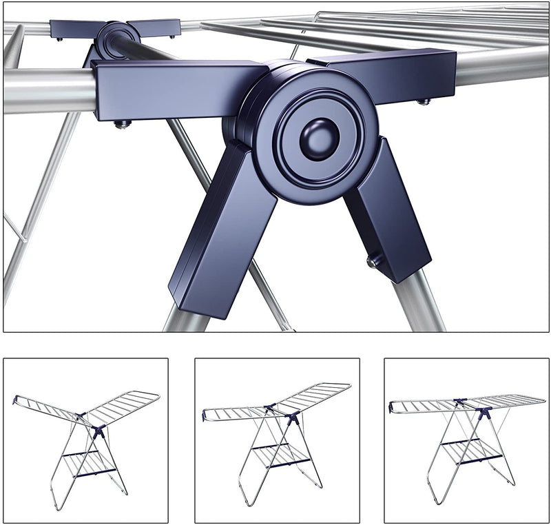 Laundry Clothes Airer with Extra Space