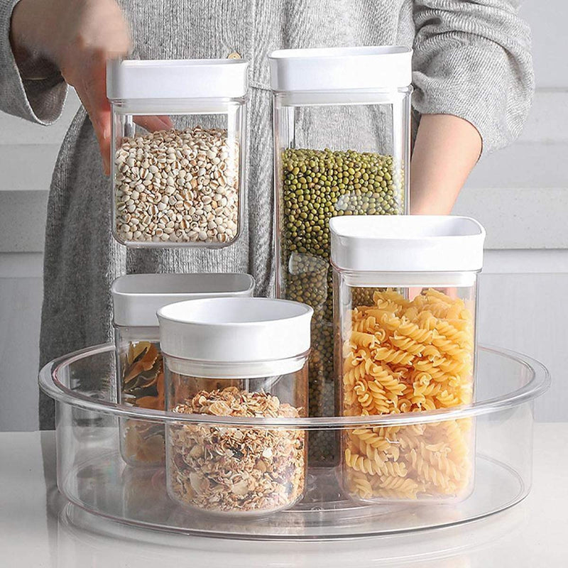 Fridge Pantry Lazy Susan Turntable (Set of 2)