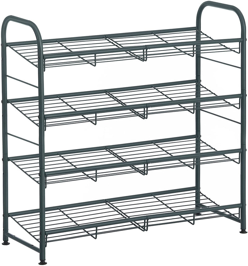Shoe Storage Rack with 4 Shelves