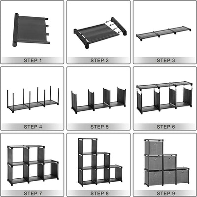 Ladder Storage Unit (Set of 6)