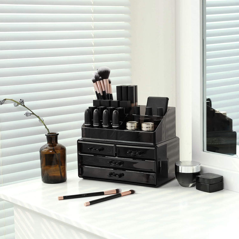 Stackable Makeup Acrylic Cosmetics Organiser Storage Box