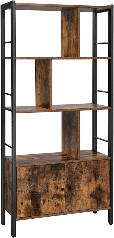 Vasagle Free Standing 4 Shelf Bookcases Storage Shelf