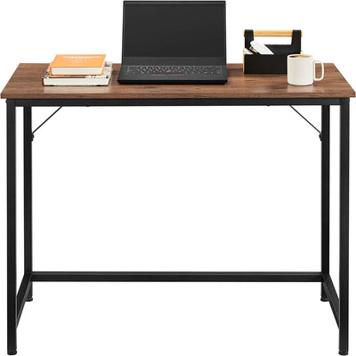 Vasagle Office Desk 50 x 100 x 75 cm - Hazelnut Brown