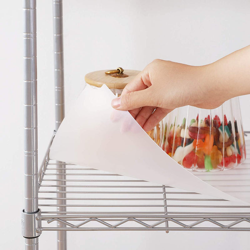 Powder Coated Steel Modular Storage Rack- Silver