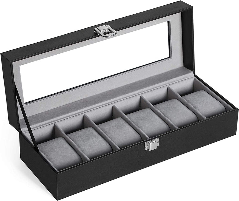 Watch Display 6-Slot Storage Case