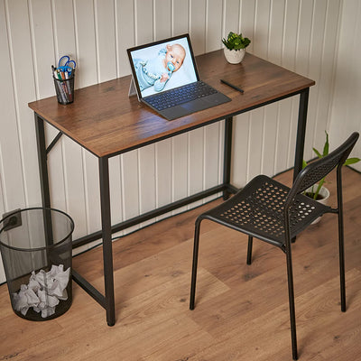 Vasagle Office Desk 50 x 100 x 75 cm - Hazelnut Brown