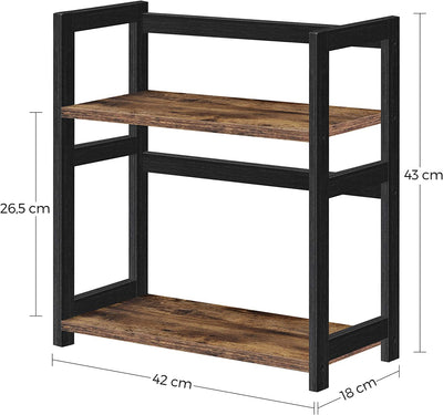 2-Tier Counter Shelf Storage Organiser