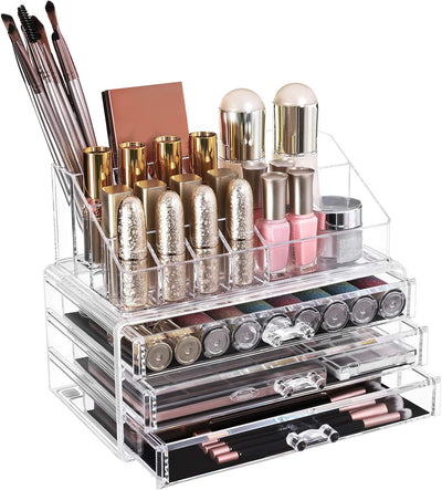Makeup Organiser with 3 Drawers