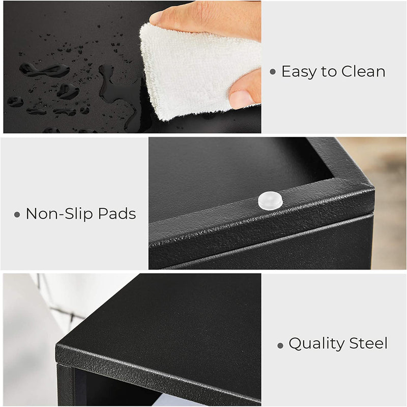 Desktop Printer Stand for Office - Black