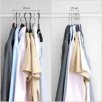 Velvet Clothes Hangers Grey (Set of 100)