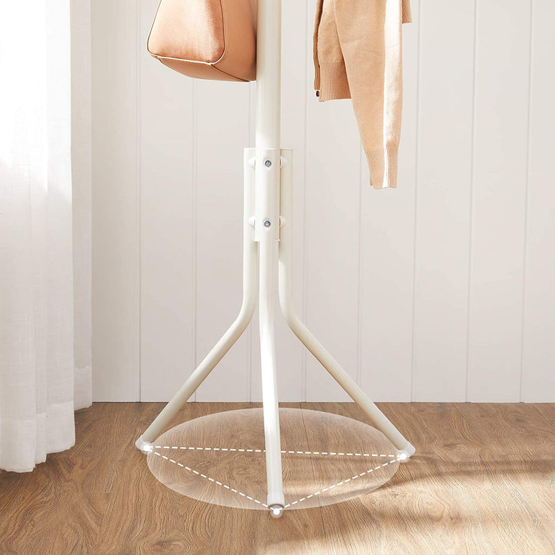 Easton Coat Rack Stand - White