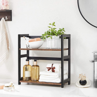 2-Tier Counter Shelf Storage Organiser