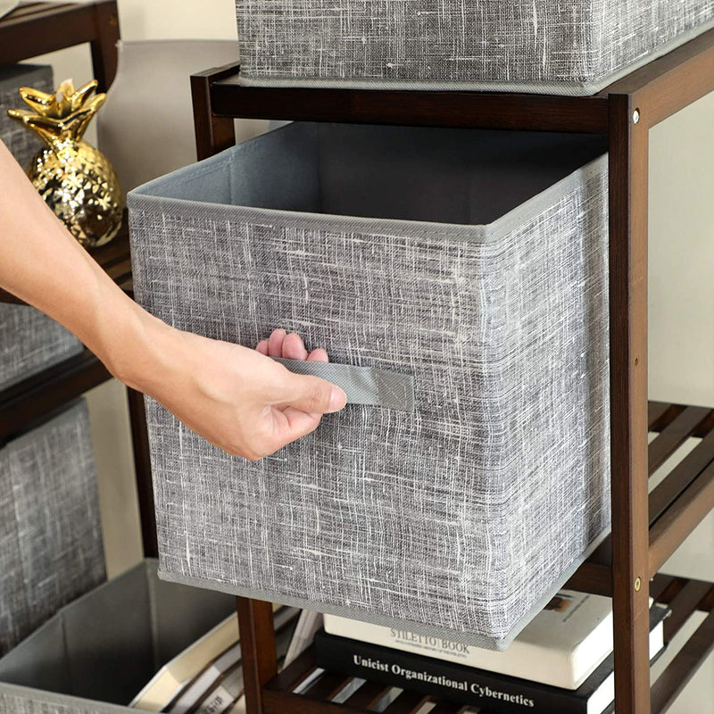 Foldable Fabric Storage Cubes (Set of 6)