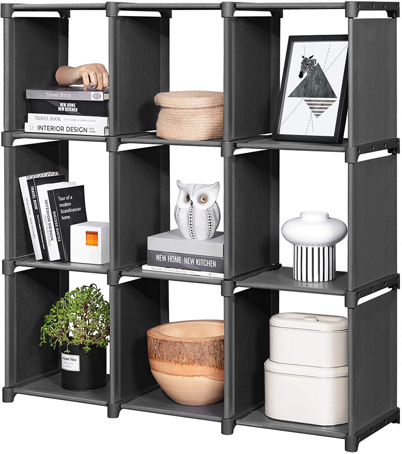 9 Cube Modular Storage Shelves Bookshelf